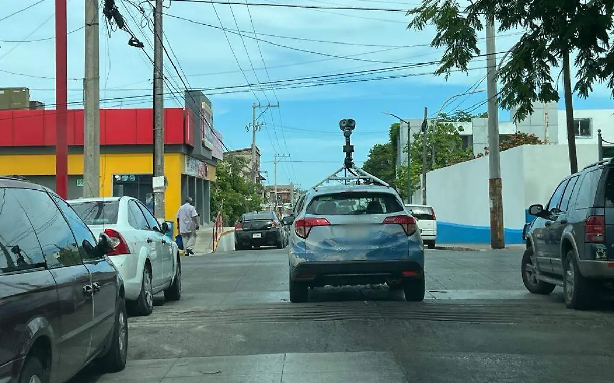 Google recorre Tampico para actualizar Street View 